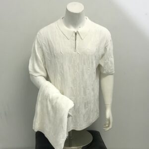 Stacy Adams Short Set White