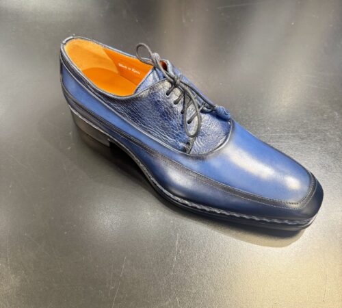 Mezlan Bowery Navy Lace Up