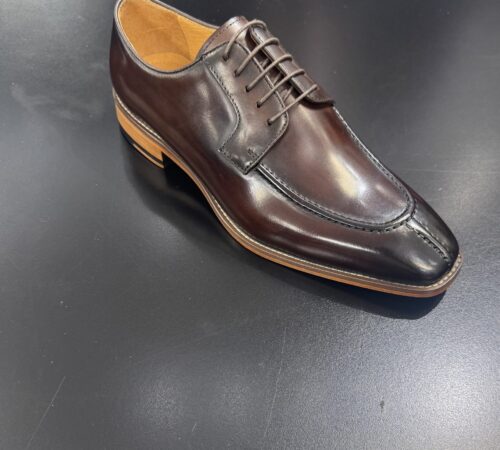 Carrucci Leather Brown Lace Up