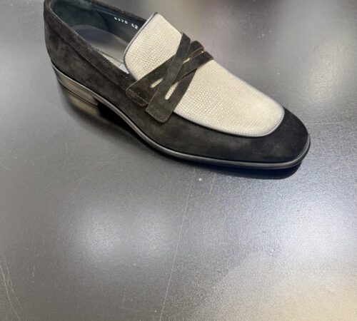 Corrente Black & Grey Slip-On