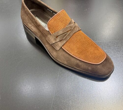 Corrente Suede Brown Slip-On