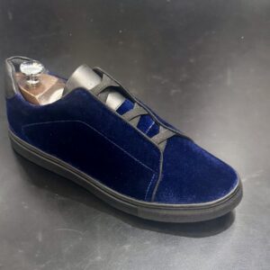 Belvedere Studio Midnight Patent & Velvet