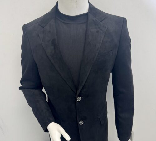 Zacchi Blazers Black Suede