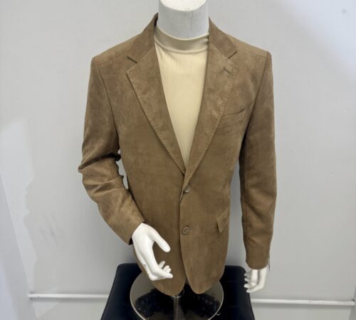 Zacchi Blazers Tan Suede