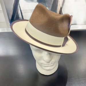 Bruno Capelo Preston Coll Brown & Ivory Fedora