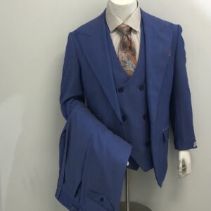 Tiglio Suit 3Pc French Blue