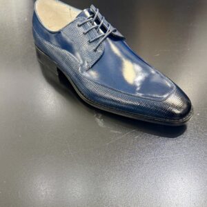 Giovanni Asher Leather Cobalt Blue Dress Shoe