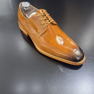 Giovanni Asher Leather Tan Dress Shoe