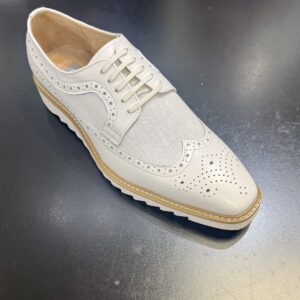 Giovanni Tone Leather White Casual Shoe