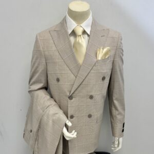 Tiglio Cream DB w/Plaid