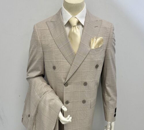 Tiglio Cream DB w/Plaid