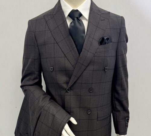 Tiglio Brown DB w/Black Plaid