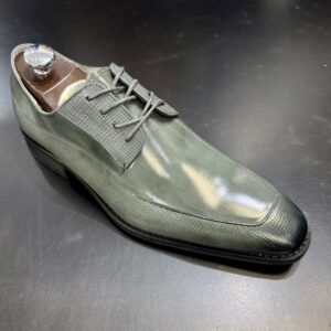 Giovanni Asher Leather Grey Dress Shoe