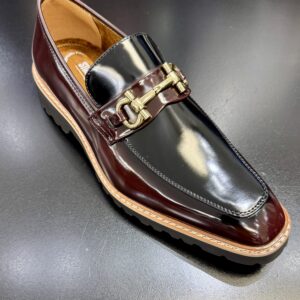 Stacy Adams Leather<Br>Burgundy Loafer